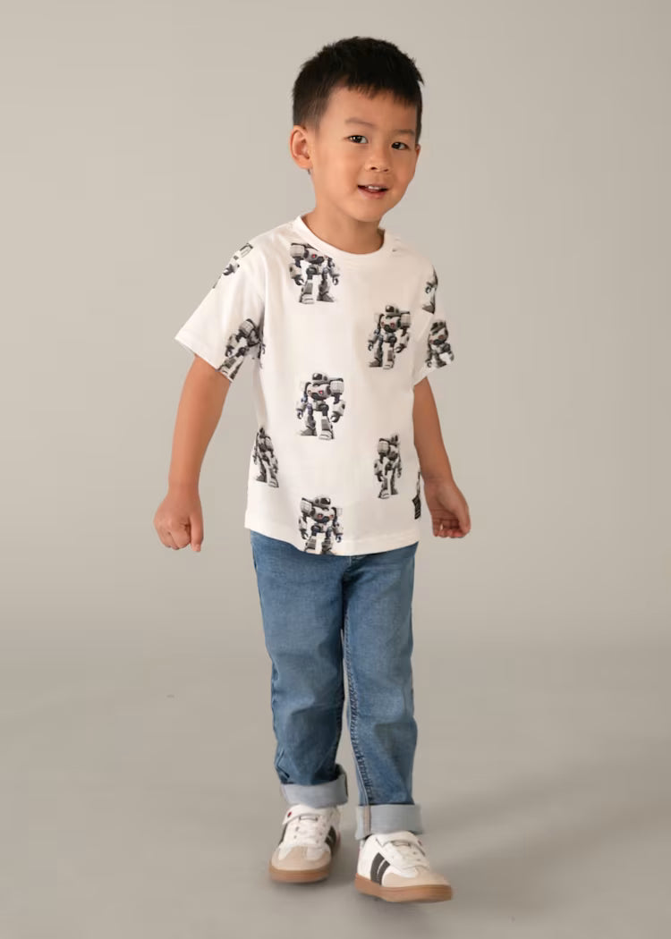 _MAYORAL ROBOT PRINTED T SHIRT