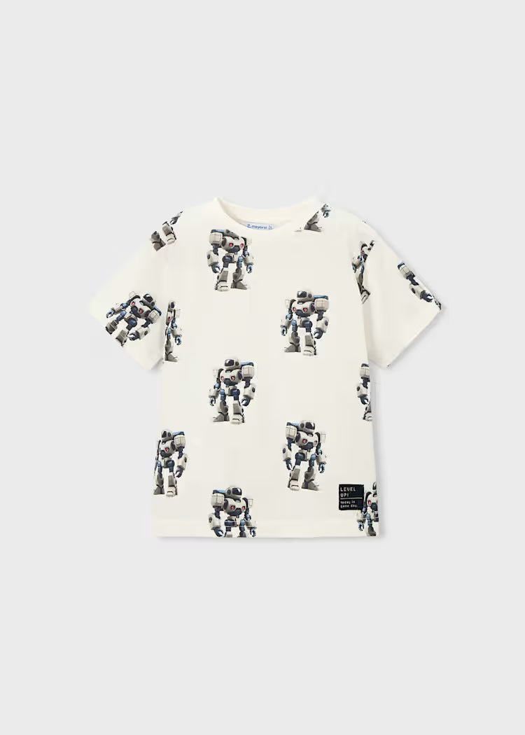 _MAYORAL ROBOT PRINTED T SHIRT