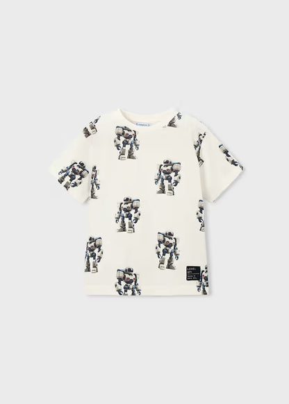 _MAYORAL ROBOT PRINTED T SHIRT
