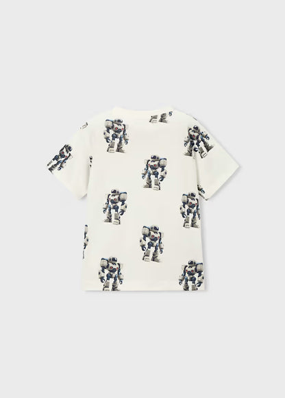 _MAYORAL ROBOT PRINTED T SHIRT