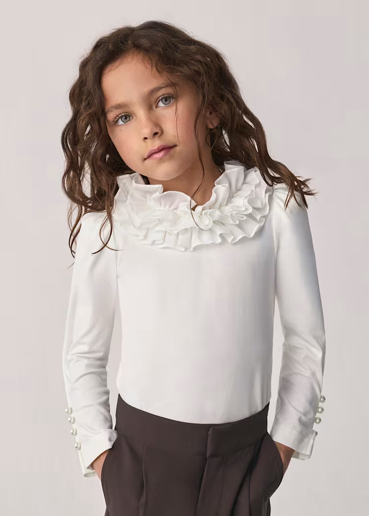 ABEL & LULA GIRLS LS T SHIRT