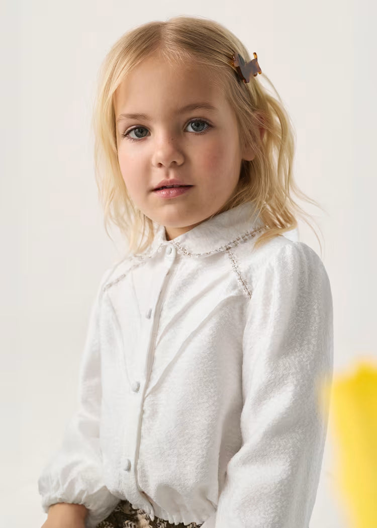 ABEL & LULA GIRLS COLLAR CEREMONY BLOUSE