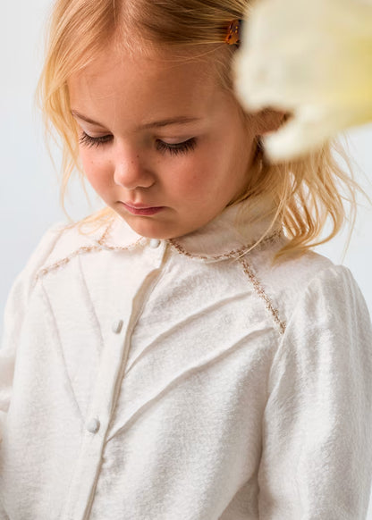 ABEL & LULA GIRLS COLLAR CEREMONY BLOUSE