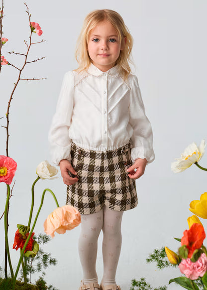 ABEL & LULA GIRLS COLLAR CEREMONY BLOUSE