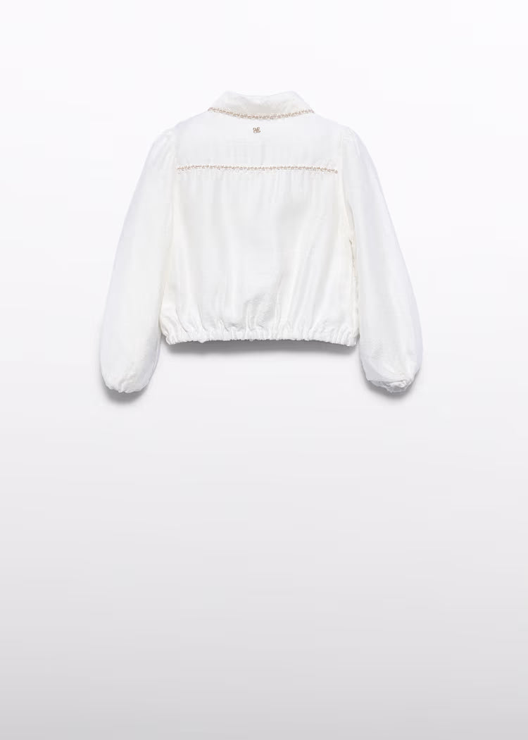 ABEL & LULA GIRLS COLLAR CEREMONY BLOUSE