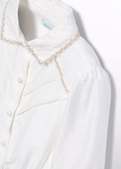 ABEL & LULA GIRLS COLLAR CEREMONY BLOUSE