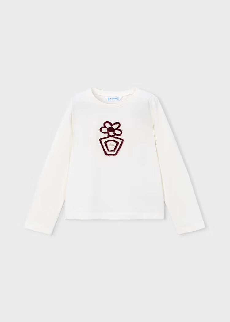 MAYORAL GIRLS FLOWER PRINT T SHIRT
