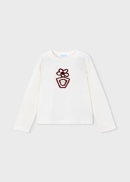 MAYORAL GIRLS FLOWER PRINT T SHIRT
