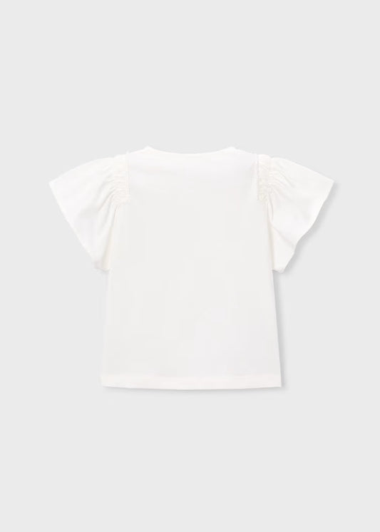 MAYORAL GIRLS FLOWER T SHIRT