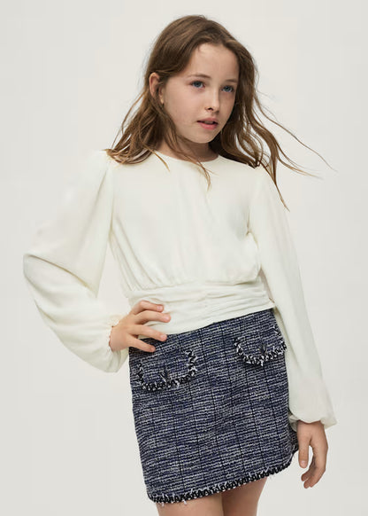 MAYORAL GIRLS GAUZE BLOUSE