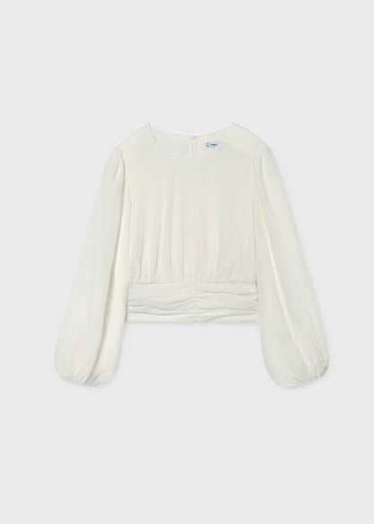 MAYORAL GIRLS GAUZE BLOUSE