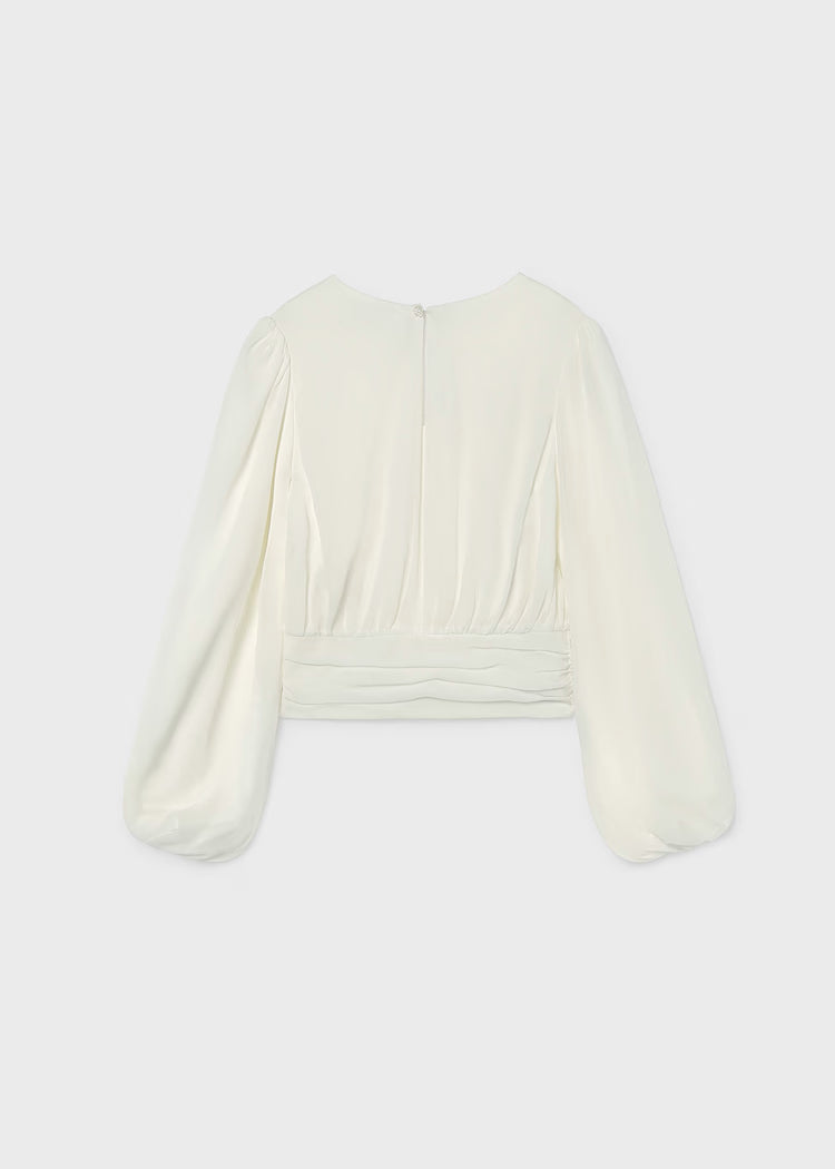 MAYORAL GIRLS GAUZE BLOUSE