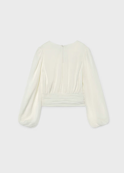 MAYORAL GIRLS GAUZE BLOUSE