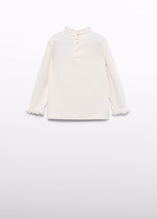 ABEL & LULA GIRLS KNITTED TURTLENECK