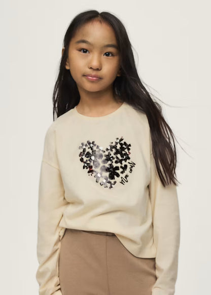 MAYORAL GIRLS STUDDED T SHIRT