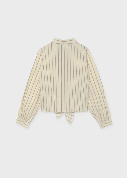 MAYORAL GIRLS STRIPED BLOUSE