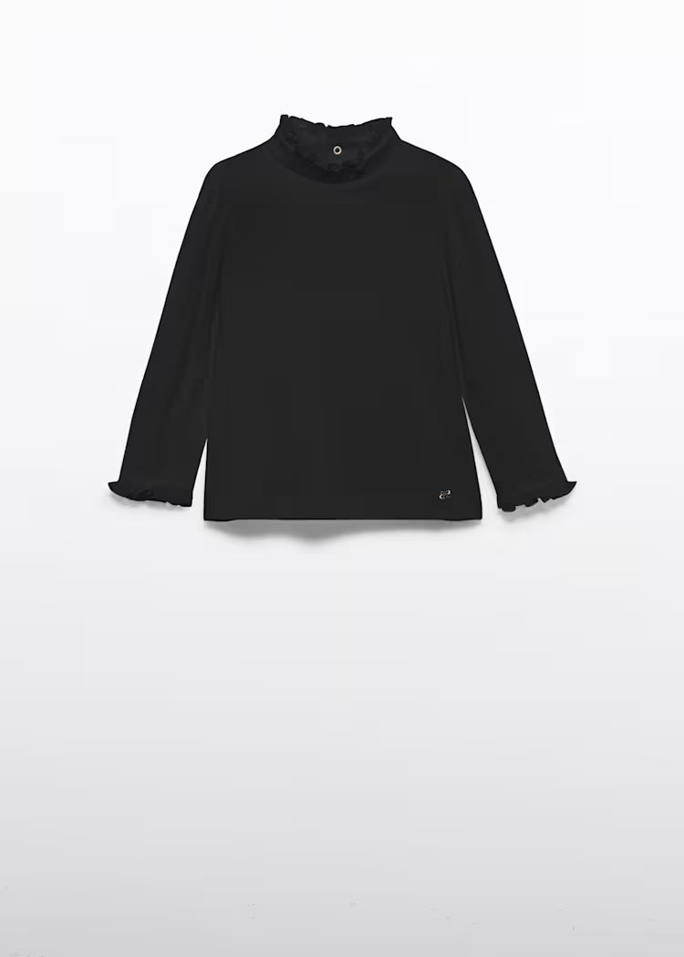 ABEL & LULA GIRLS KNITTED TURTLENECK