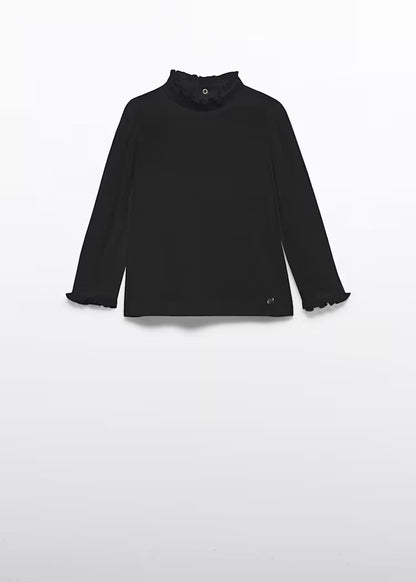 ABEL & LULA GIRLS KNITTED TURTLENECK