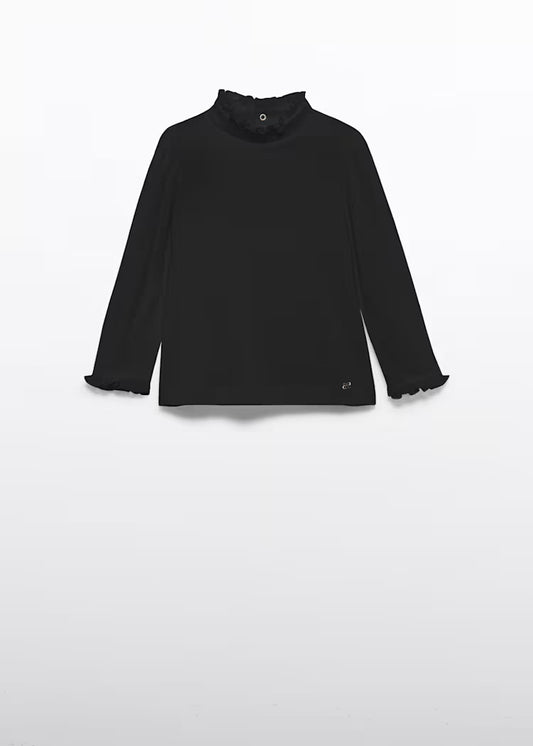 ABEL & LULA GIRLS KNITTED TURTLENECK