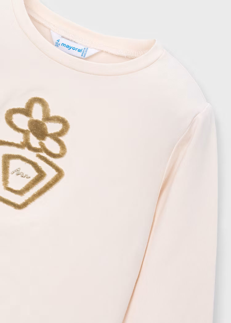 MAYORAL GIRLS FLOWER T SHIRT