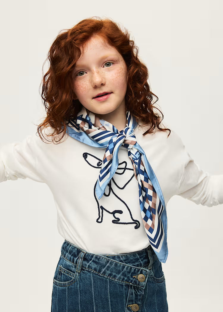 MAYORAL KIDS SET T SHIRT & SCARF