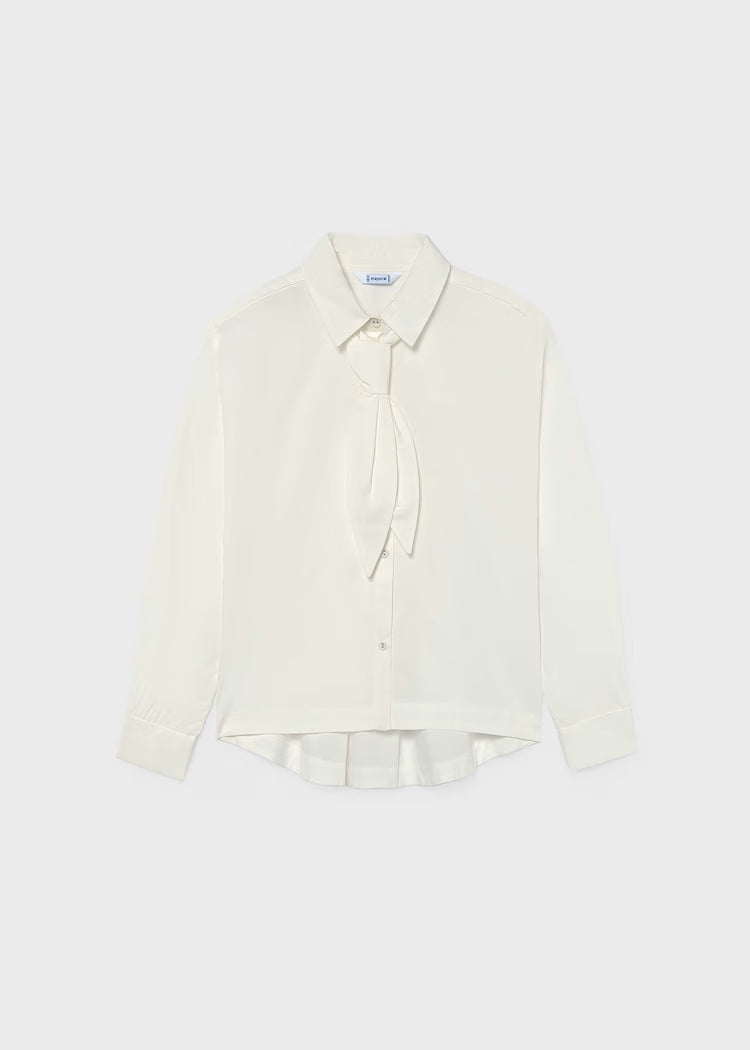 MAYORAL KIDS BLOUSE & NECK TIE