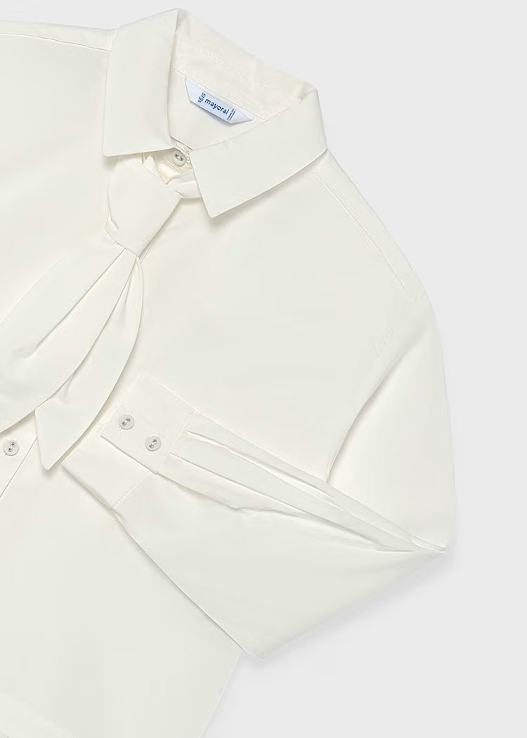 MAYORAL KIDS BLOUSE & NECK TIE