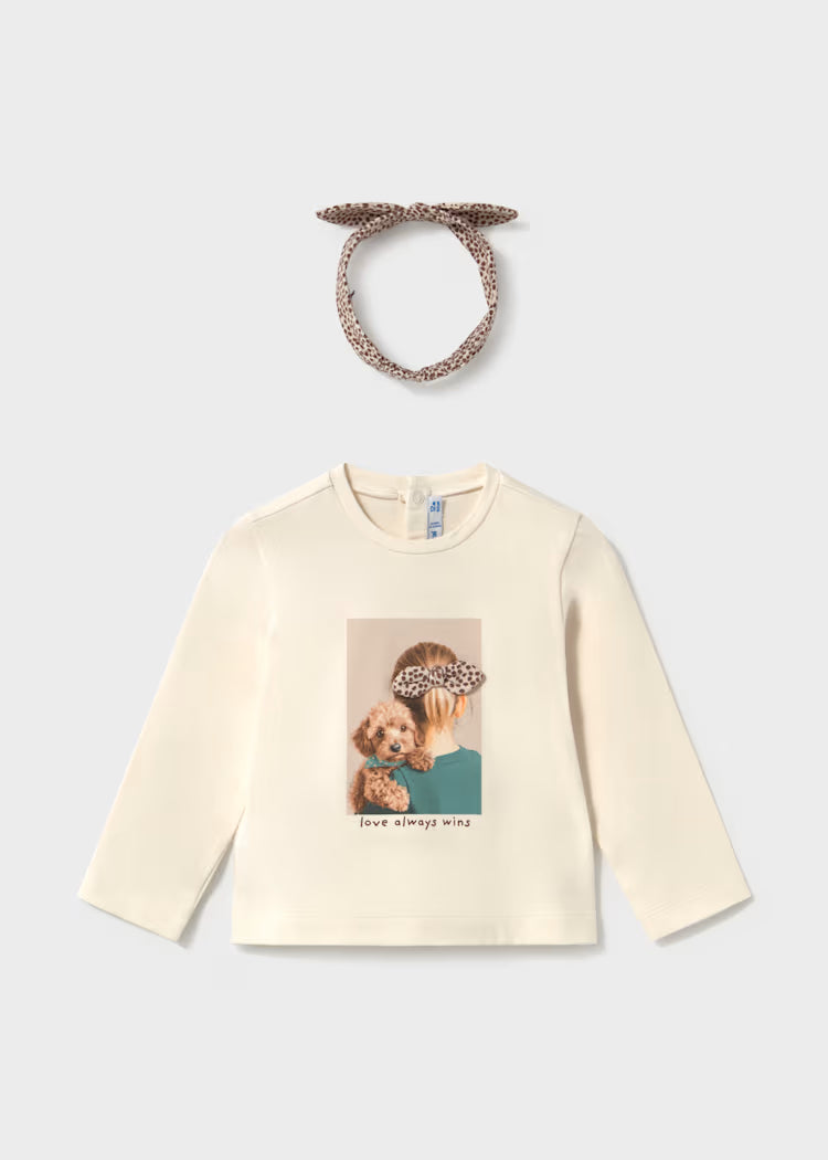 MAYORAL GIRLS RIBBON BLOUSE