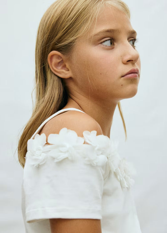 MAYORAL GIRLS FLORAL BLOUSE