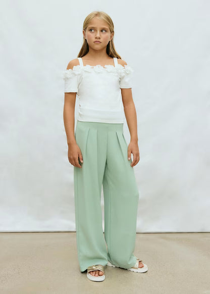 MAYORAL GIRLS FLORAL BLOUSE