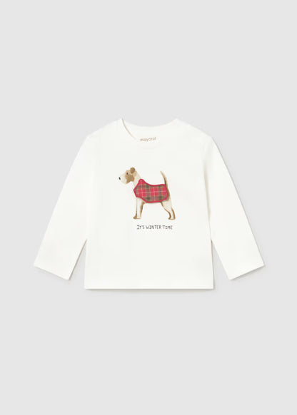 MAYORAL ITS WINTER TIME PLAY T SHIRT