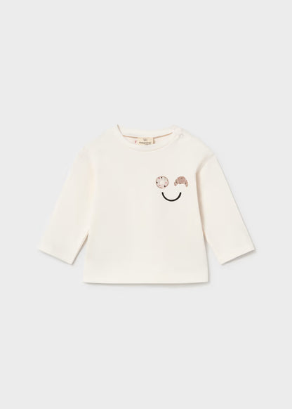 MAYORAL KIDS SMILEY LS T SHIRT