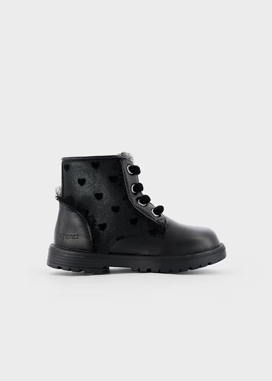 MAYORAL GIRLS PEPLUM BIKER BOOTS