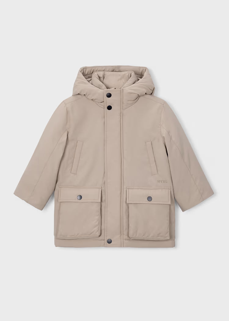 MAYORAL KIDS HOODED PUFFER JACKET
