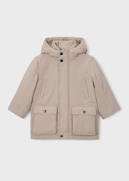 MAYORAL KIDS HOODED PUFFER JACKET