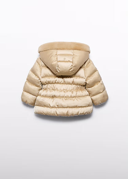 ABEL AND LULA BY MAYORAL PUFFER SATIN JACKET