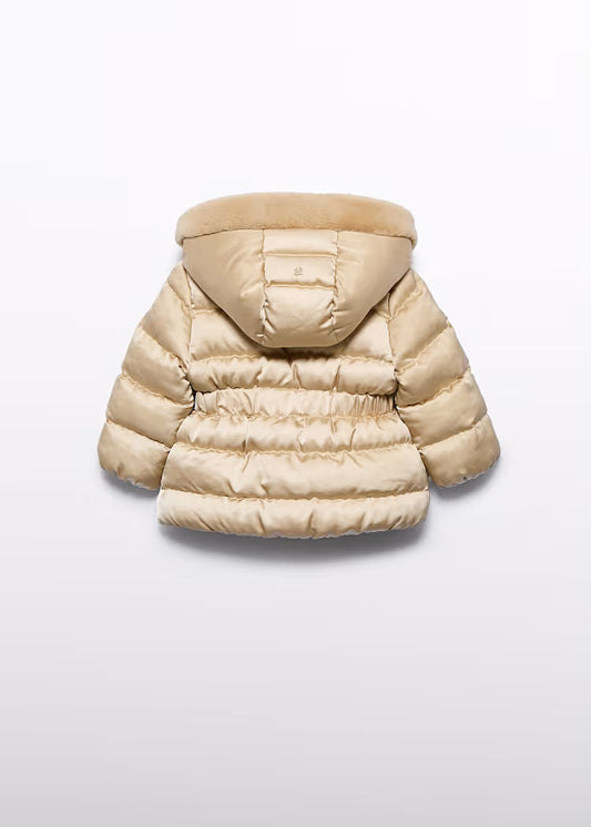 ABEL AND LULA BY MAYORAL PUFFER SATIN JACKET