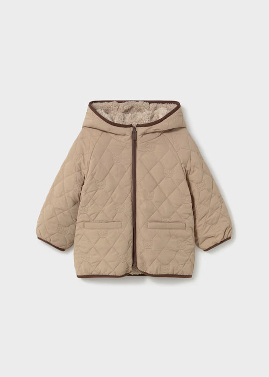 MAYORAL REVERSIBLE SHEARLING BABY JACKET