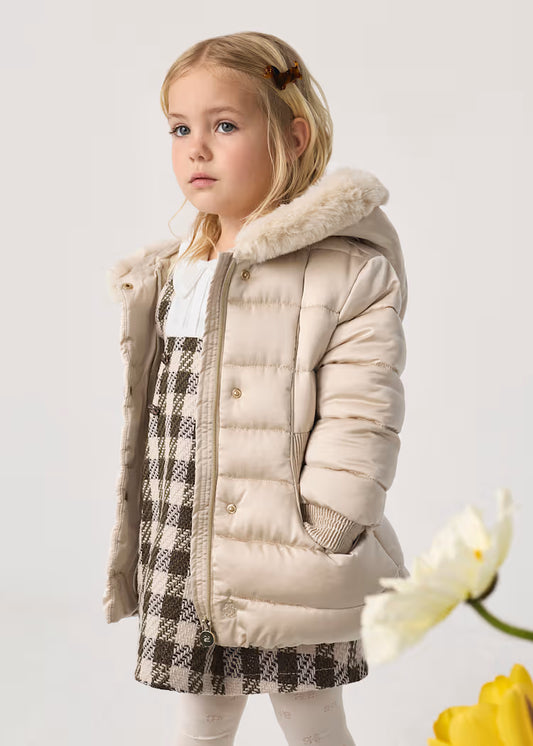 ABEL & LULA CROPPED PUFFER JACKET