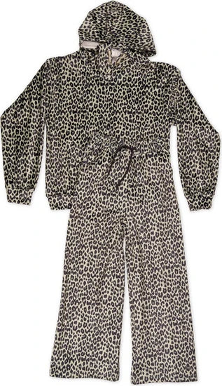 NEW COLLEGE GIRLS 2 PIECES VELVET SET