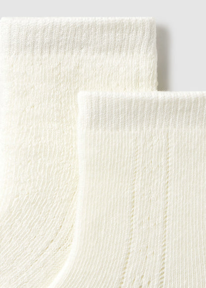 MAYORAL NEWBORN 2 PACK FORMAL SOCKS