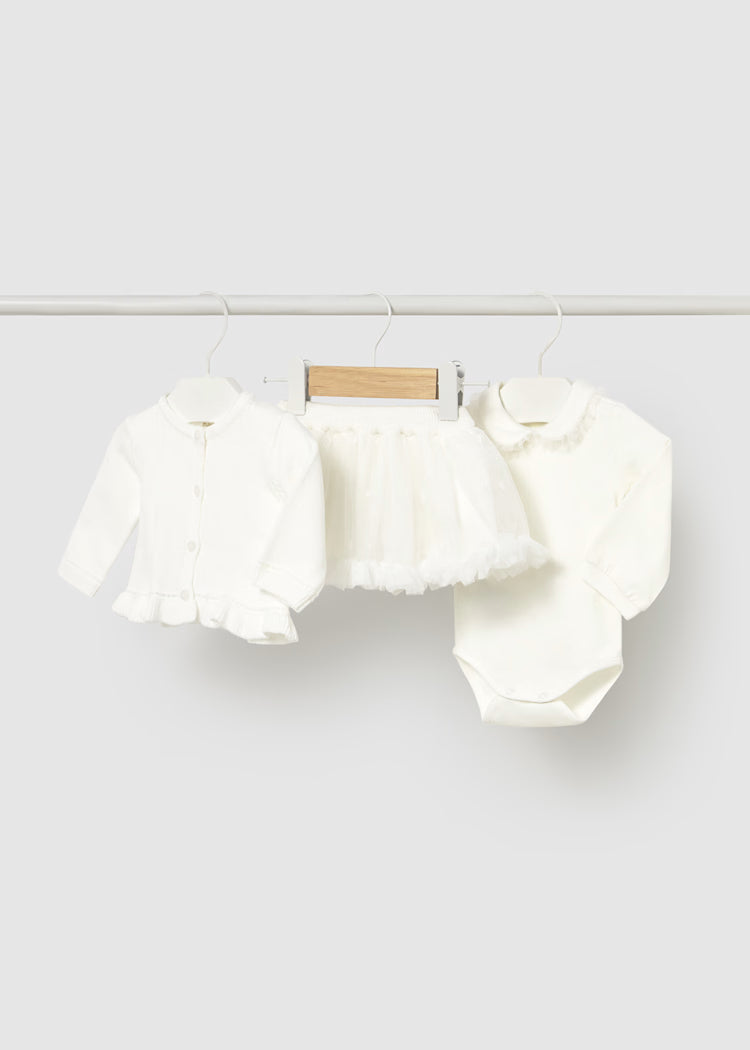 MAYORAL NEWBORN 3 PIECES SET