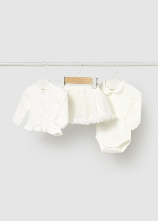 MAYORAL NEWBORN 3 PIECES SET