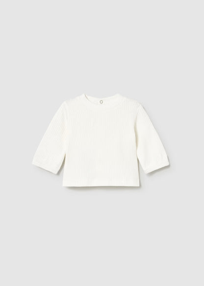 MAYORAL NEWBORN 3 PIECES KNIT SKIRT SET