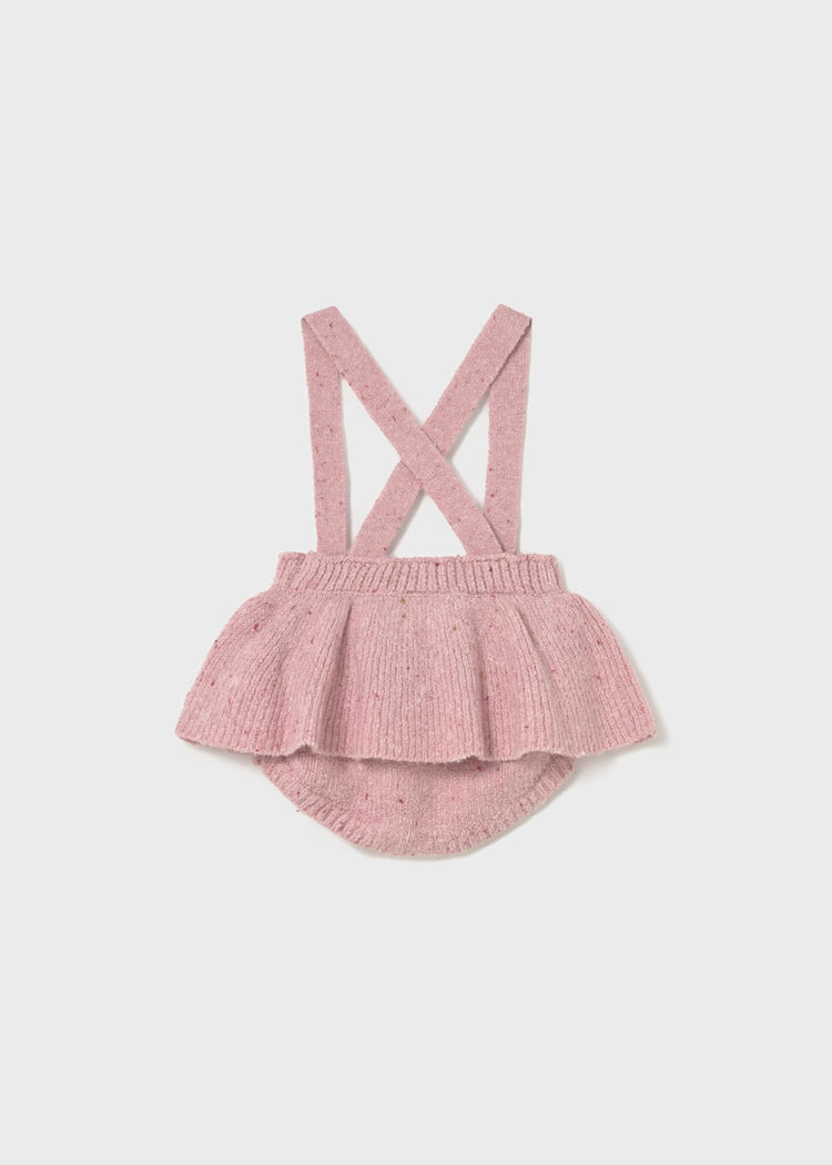 MAYORAL NEWBORN 3 PIECES KNIT SKIRT SET