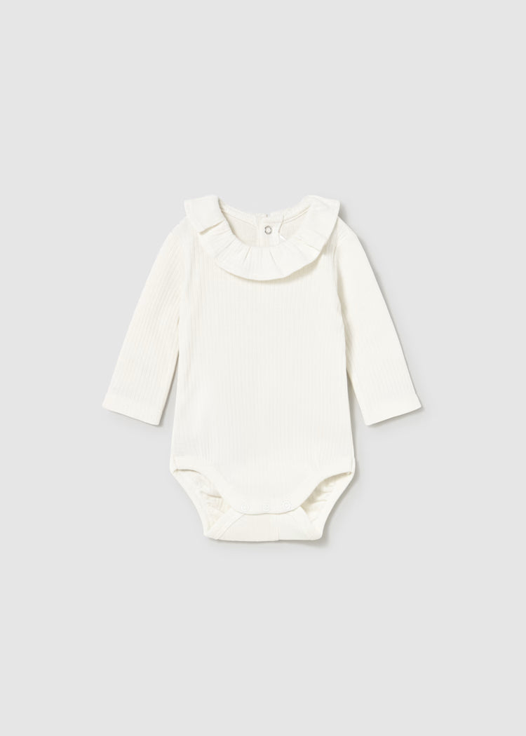 MAYORAL NEWBORN BASIC RUFFLE BODYSUIT