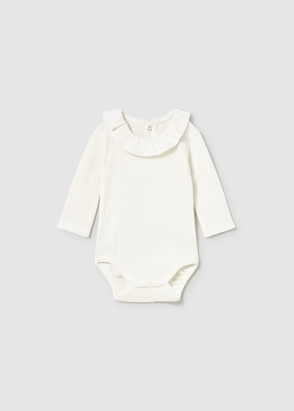 MAYORAL NEWBORN BASIC RUFFLE BODYSUIT