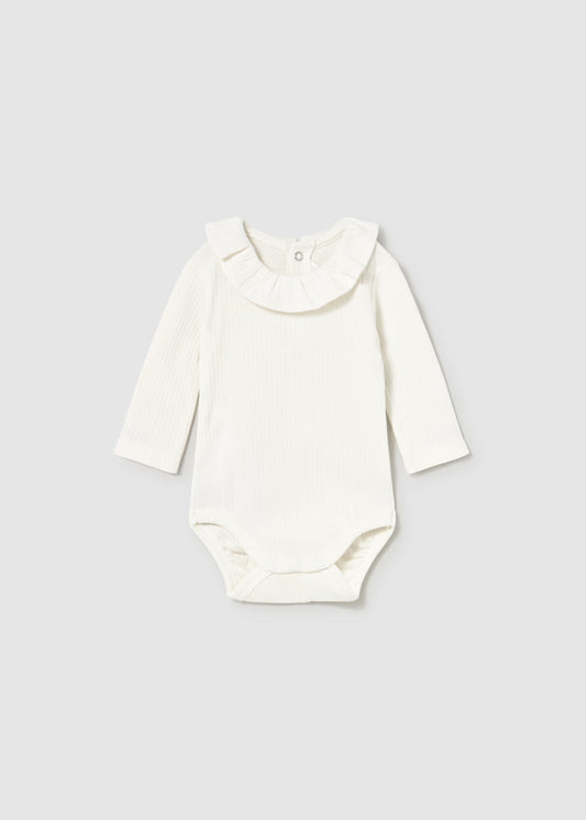 MAYORAL NEWBORN BASIC RUFFLE BODYSUIT