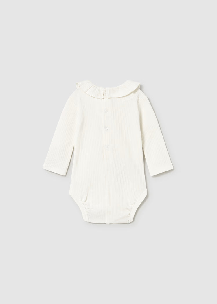 MAYORAL NEWBORN BASIC RUFFLE BODYSUIT