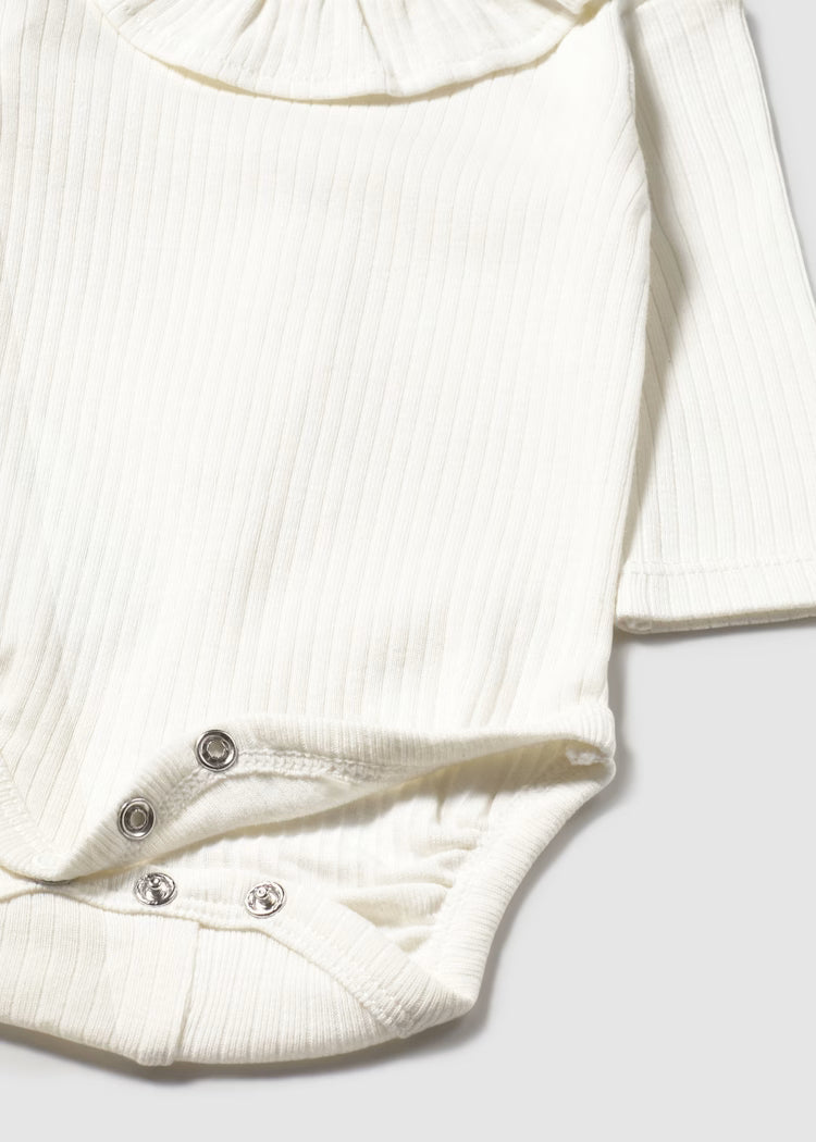 MAYORAL NEWBORN BASIC RUFFLE BODYSUIT